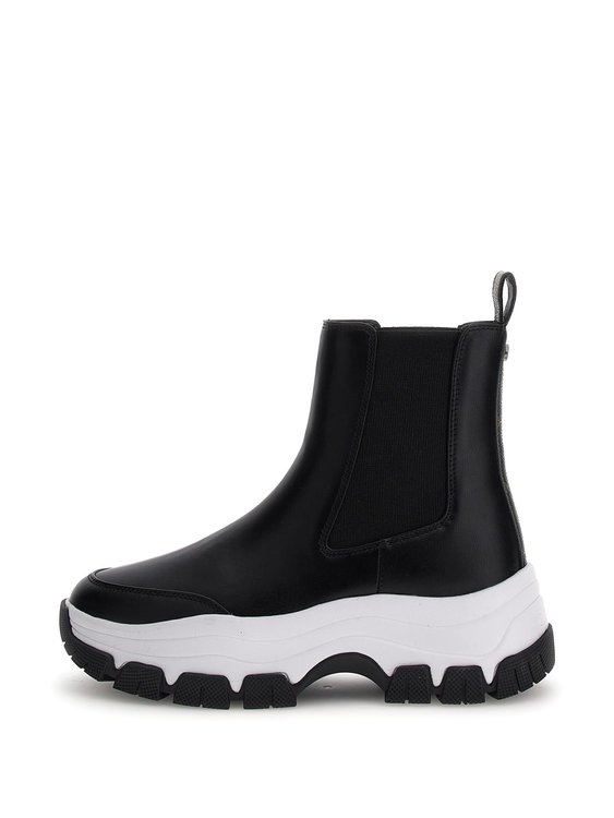 FL8BEOELE12-BLACK KOTNÍKOVÁ OBUV – GUESS Ženy