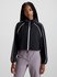 Calvin Klein Performance – Cropped větrovka, Černá barva