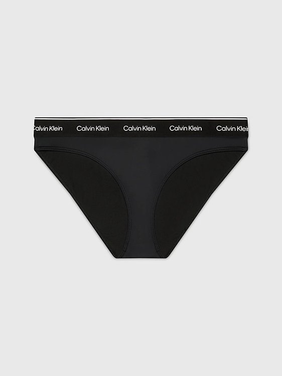 Calvin Klein Swimwear – CK Meta Legacy plavky, Černá barva