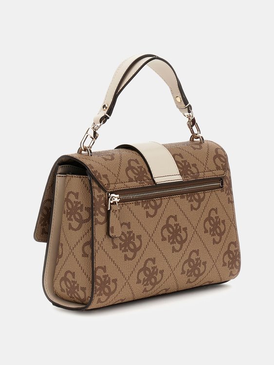 Luxusní Nolana Top malá kabelka, Béžová barva, T/U