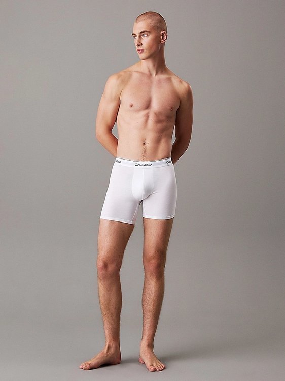 Icon Stretch boxery 5ks Bílá, Černá, Šedá barva Muži