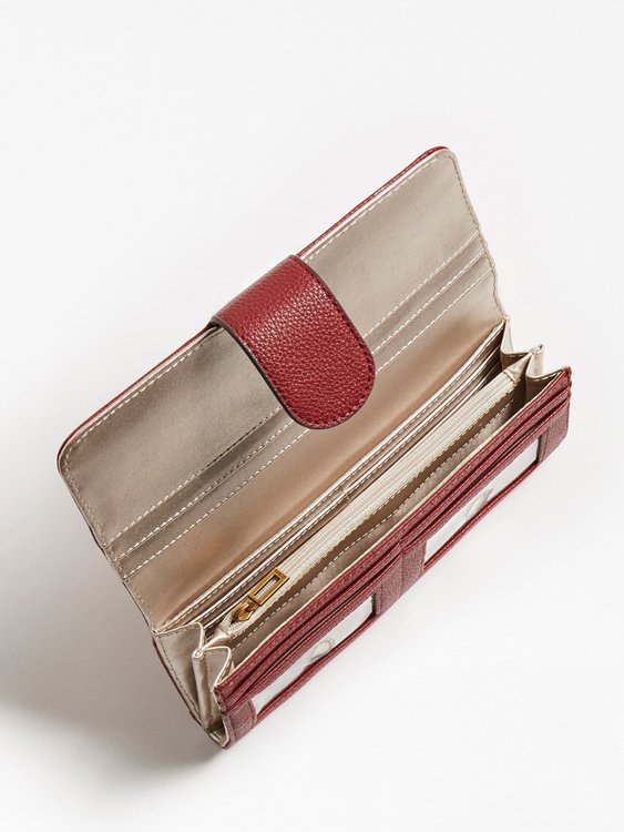 Módní Destiny peněženka, Vínová barva, 2021, 2020