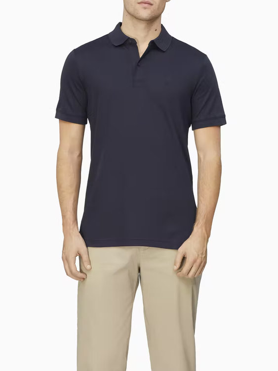 Polo triko – Calvin Klein, Navy barva Muži