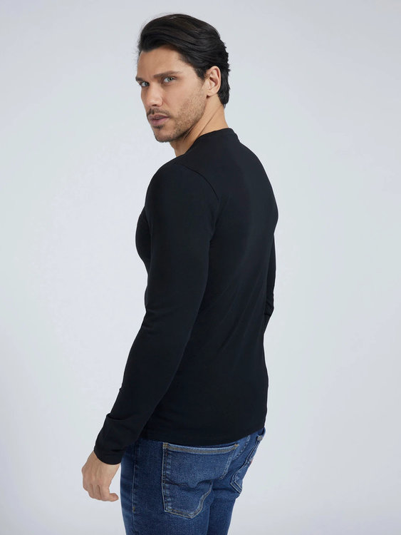 Módní Logo triko, Černá barva, 2021