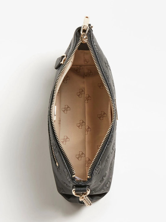 Luxusní Helaina crossbody, Černá barva, T/U