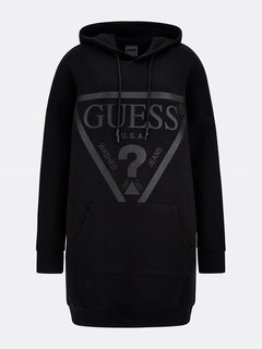 Luxusní Alisa mikinové šaty, Černá barva, XS, S, M, L, XL