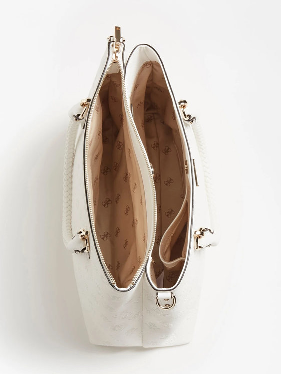 Módní Helaina hobo kabelka, Bílá barva, 2022