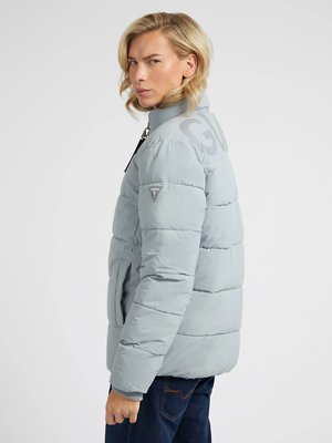 Stretch puffa bunda – Guess, Šedá barva Muži