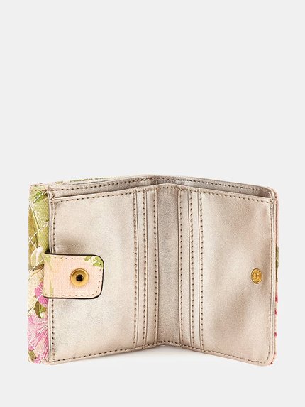 Módní Nerina peněženka, Oranžová, Zelená barva, 2023