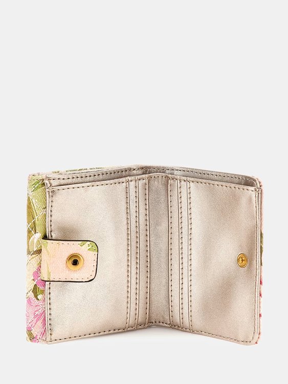 Módní Nerina peněženka, Oranžová, Zelená barva, 2023