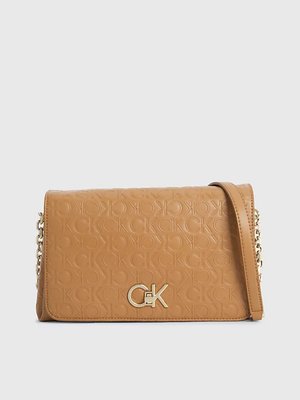 Calvin Klein Jeans – Re-Lock crossbody, Hnědá barva