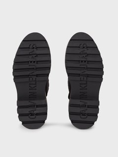 Černá barva, Flatform Snow kotníková obuv