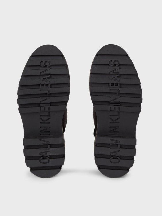 Černá barva, Flatform Snow kotníková obuv