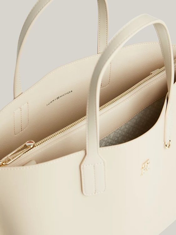 Iconic Tommy kabelka Béžová, Krémová barva Ženy
