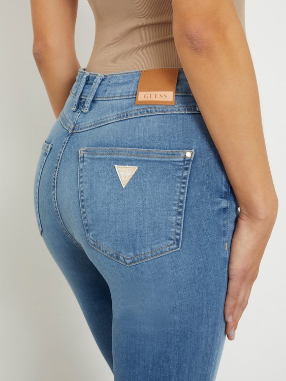 Luxusní 1981 Exposed Button jeans, Modrá barva, 25/29, 26/29, 27/29, 28/29, 29/29, 30/29