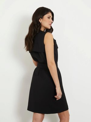 Everly Trench Šaty – GUESS, Černá barva Ženy
