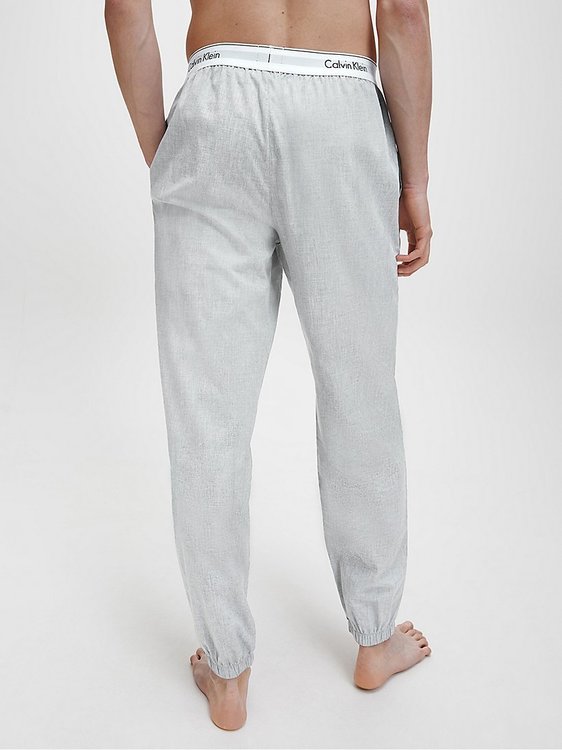 Módní Pyžamové kalhoty, Šedá barva, BASIC                                   , BASIC