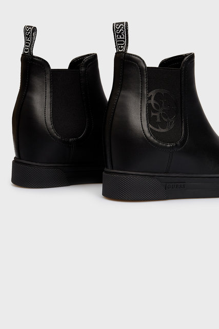 Módní Frenze 4G klínová obuv, Černá barva, 2021, 2020