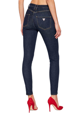 Módní Skinny jeans, Modrá barva, 2021