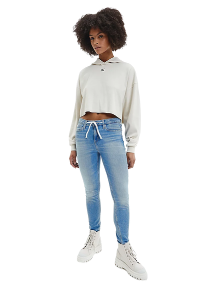 Módní Skinny jeany, Modrá barva, 2022