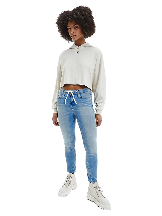 Módní Skinny jeany, Modrá barva, 2022