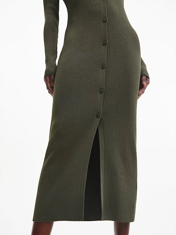 Luxusní K20K205107-GX9 šaty l/s, XS, S, M, L