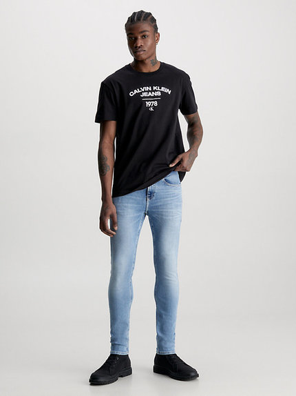 Módní Skinny jeany, Modrá barva, 2023