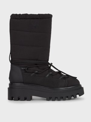 Flatform Snow kotníková obuv – Calvin Klein Jeans, Černá barva Ženy