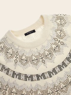 Jodie svetr Bílá, Krémová barva Ženy