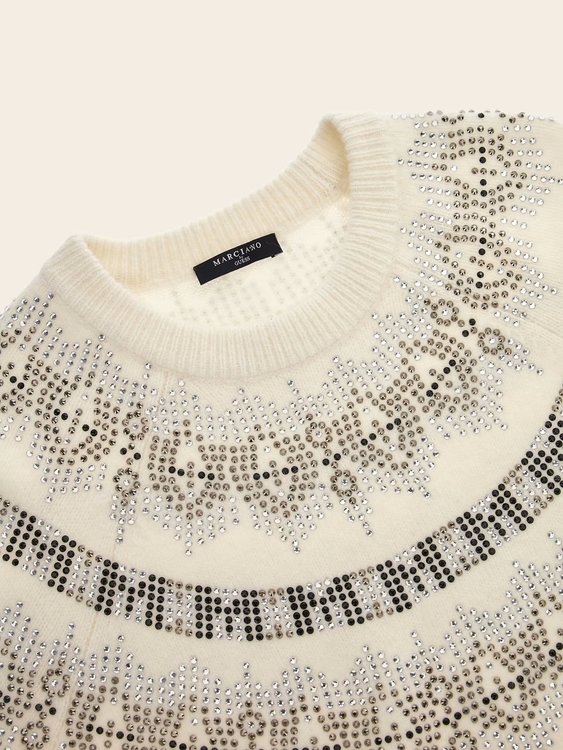 Jodie svetr Bílá, Krémová barva Ženy