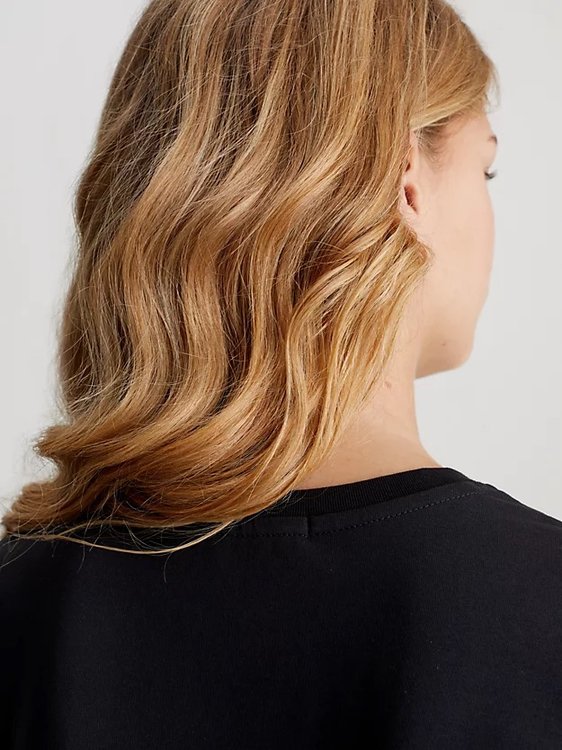 Luxusní Diffused Monologo šaty, Černá barva, XS, S, M, L