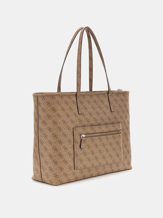 Power Play kabelka – GUESS, Hnědá, Multi barva Ženy