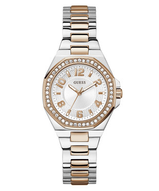 GUESS – Contessa hodinky, Růžové zlato, Stříbrná barva