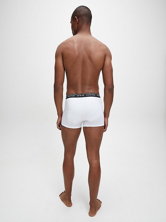 Módní CK One boxerky 2ks, Bílá barva, BASIC                                   