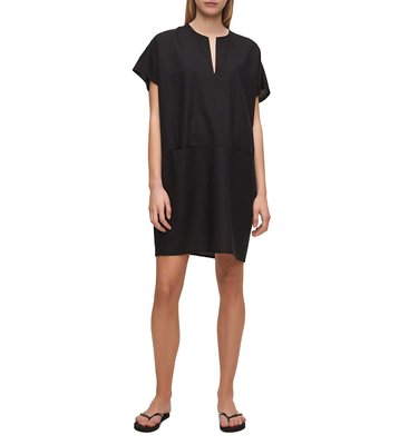 Calvin Klein Swimwear – Šaty Core Solids, Černá barva