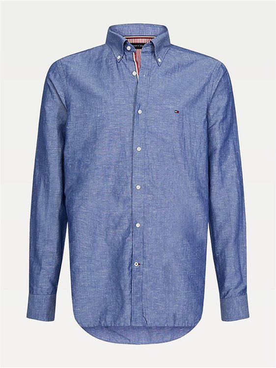 Módní Košile, Modrá, Navy barva, 2020