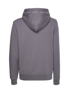 Calvin Klein Jeans – Repeat logo mikina, Šedá barva 1