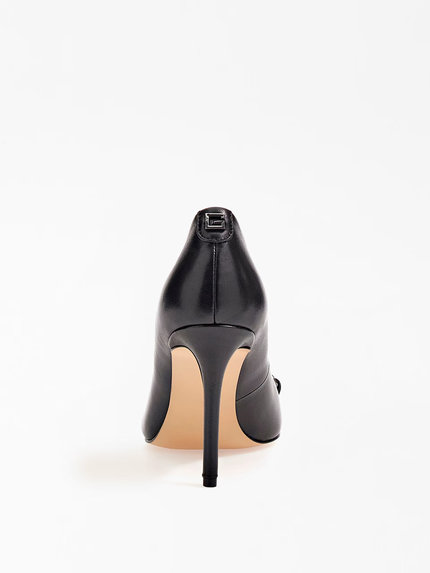 Módní Pinta lodičky, Černá barva, 2022