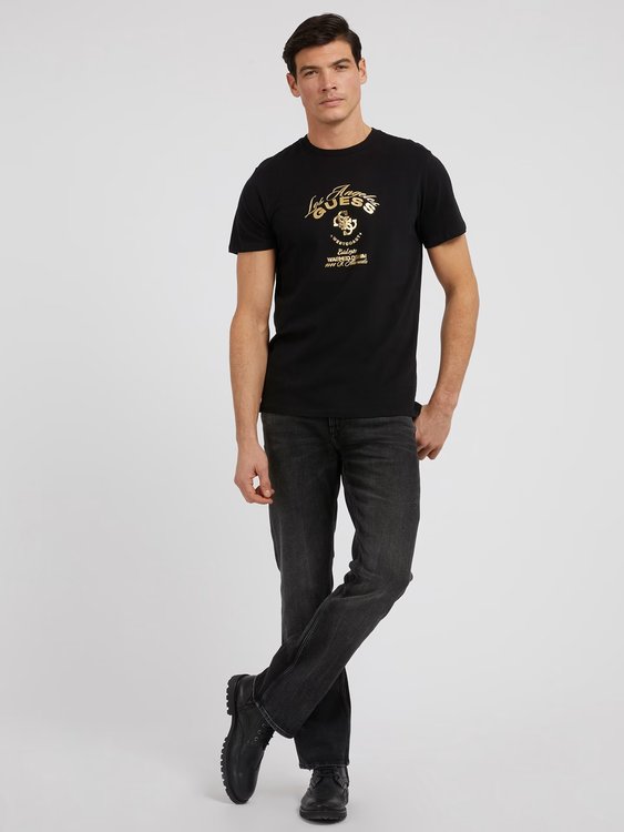 Módní Westcoast triko, Černá barva, 2023