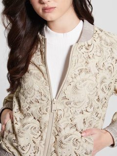 Aisha bomber Krémová barva Ženy