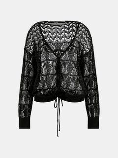 Clarissa cardigen Černá barva Ženy