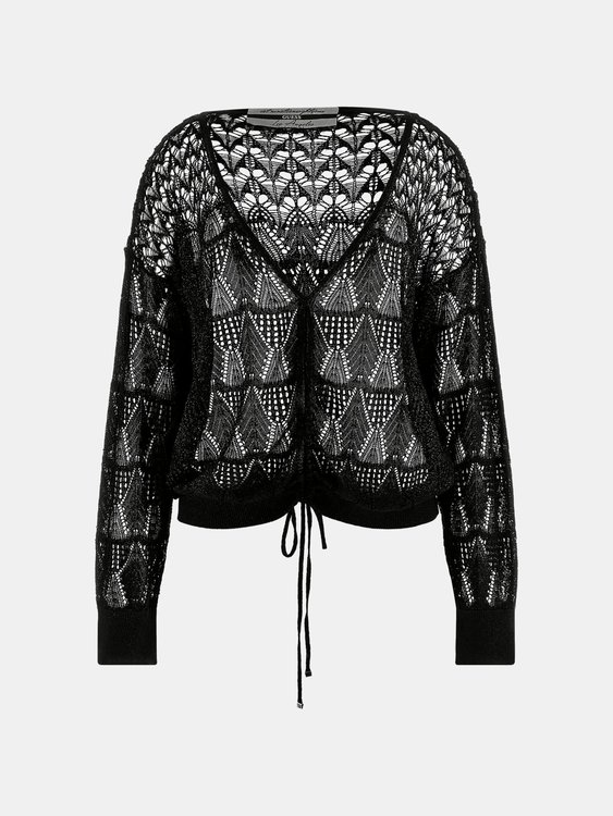 Clarissa cardigen Černá barva Ženy