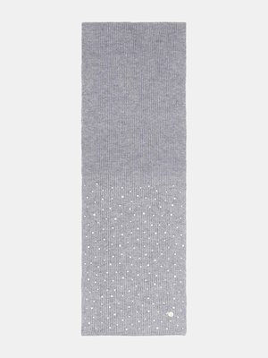 GUESS – Rhinestone šála, Šedá barva