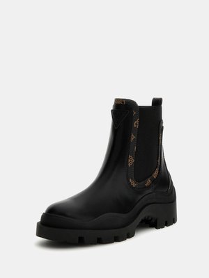 GUESS – Yesses Biker obuv, Černá barva
