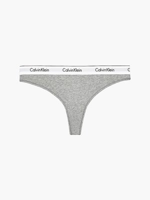 Calvin Klein Underwear – Modern Tanga, Šedá barva