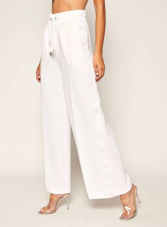 Luxusní Kalhoty, Bílá barva, XS, S