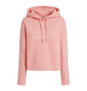 Guess – Dottie mikina, Růžová barva