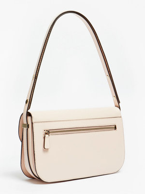 Hensely kabelka – Guess, Béžová barva Ženy