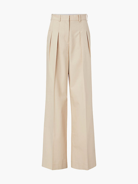 Utility kalhoty Béžová barva Ženy