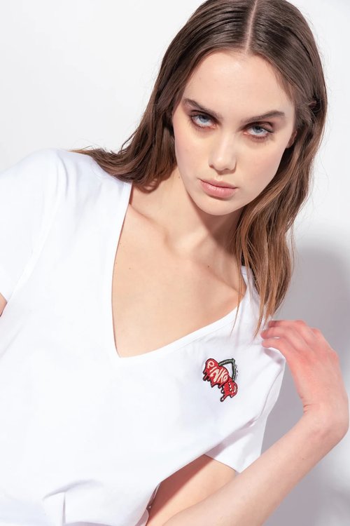 Luxusní Turbato triko, Bílá barva, XS